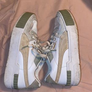 Puma platform tennis shoes